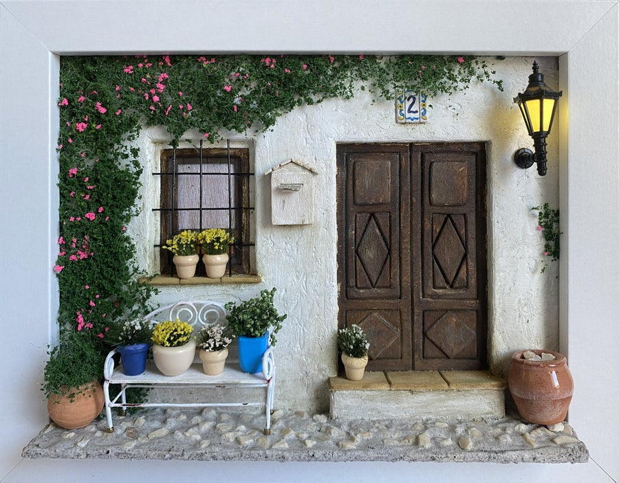Altea, Alicante, miniature scene